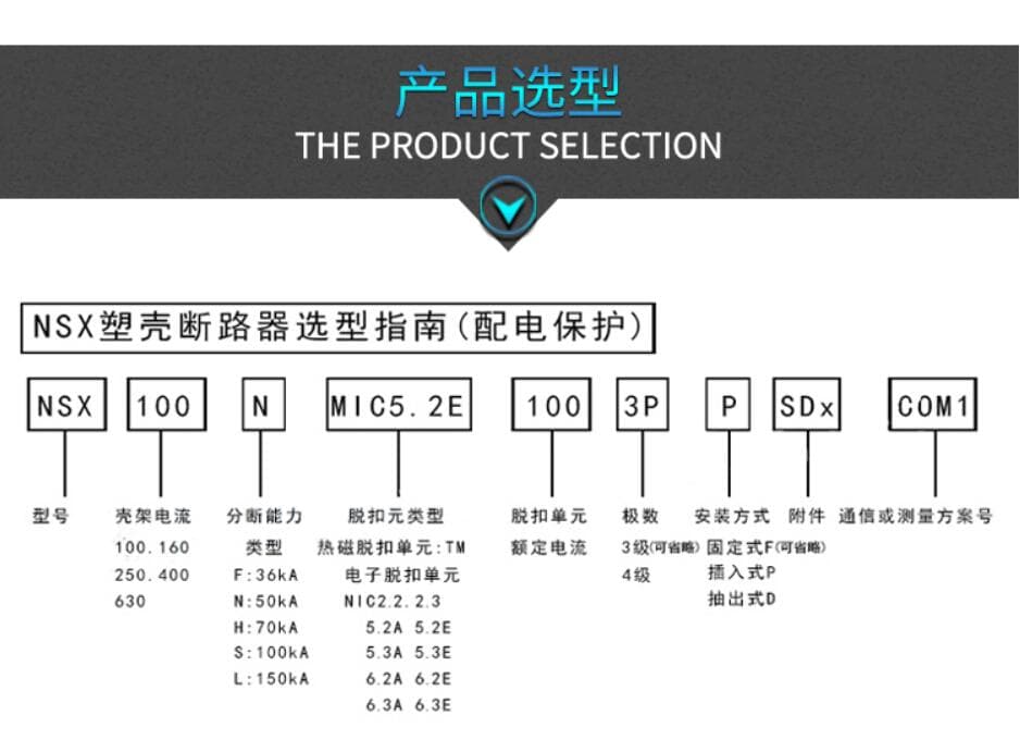 施耐德NSX100N/F斷路器